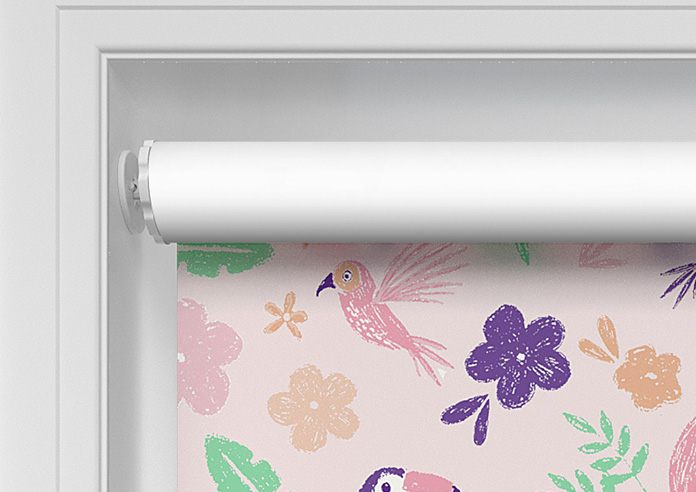 Paradise (Blackout), Blush - Twist&Fit Roller Blind - Image 10